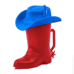 Vaso Bota Rojo