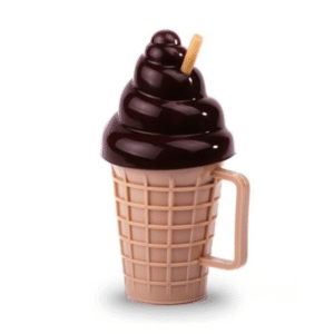 Vaso Cucurucho Marron