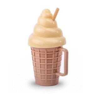 Vaso Cucurucho Crema