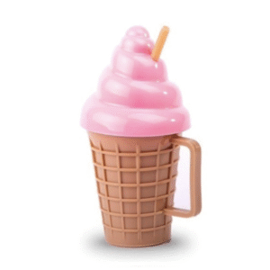 Vaso Cucurucho Rosa