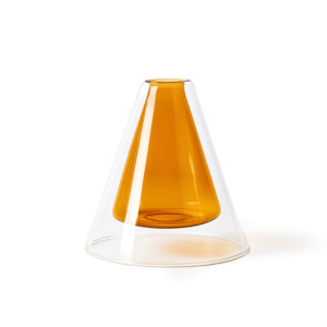 Florero Bauhaus Ambar