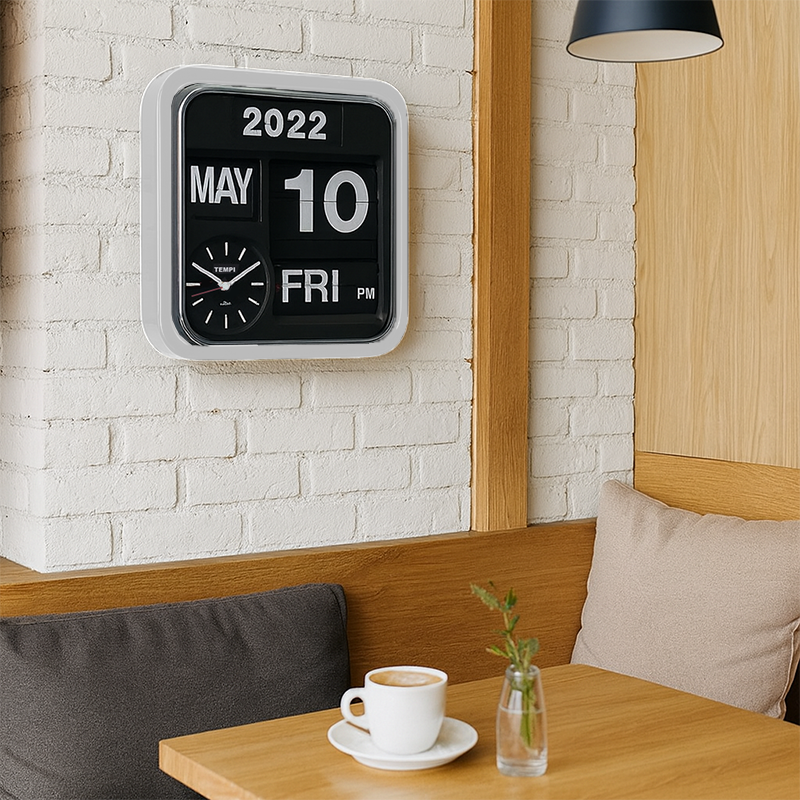 reloj flip grande negro 5