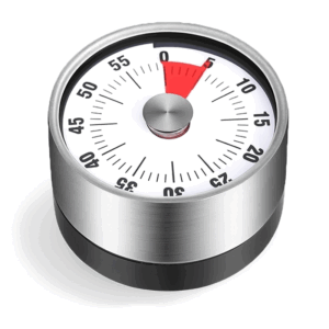 Timer Moderno Blanco