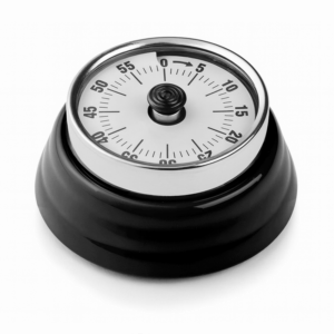 Timer Retro Negro